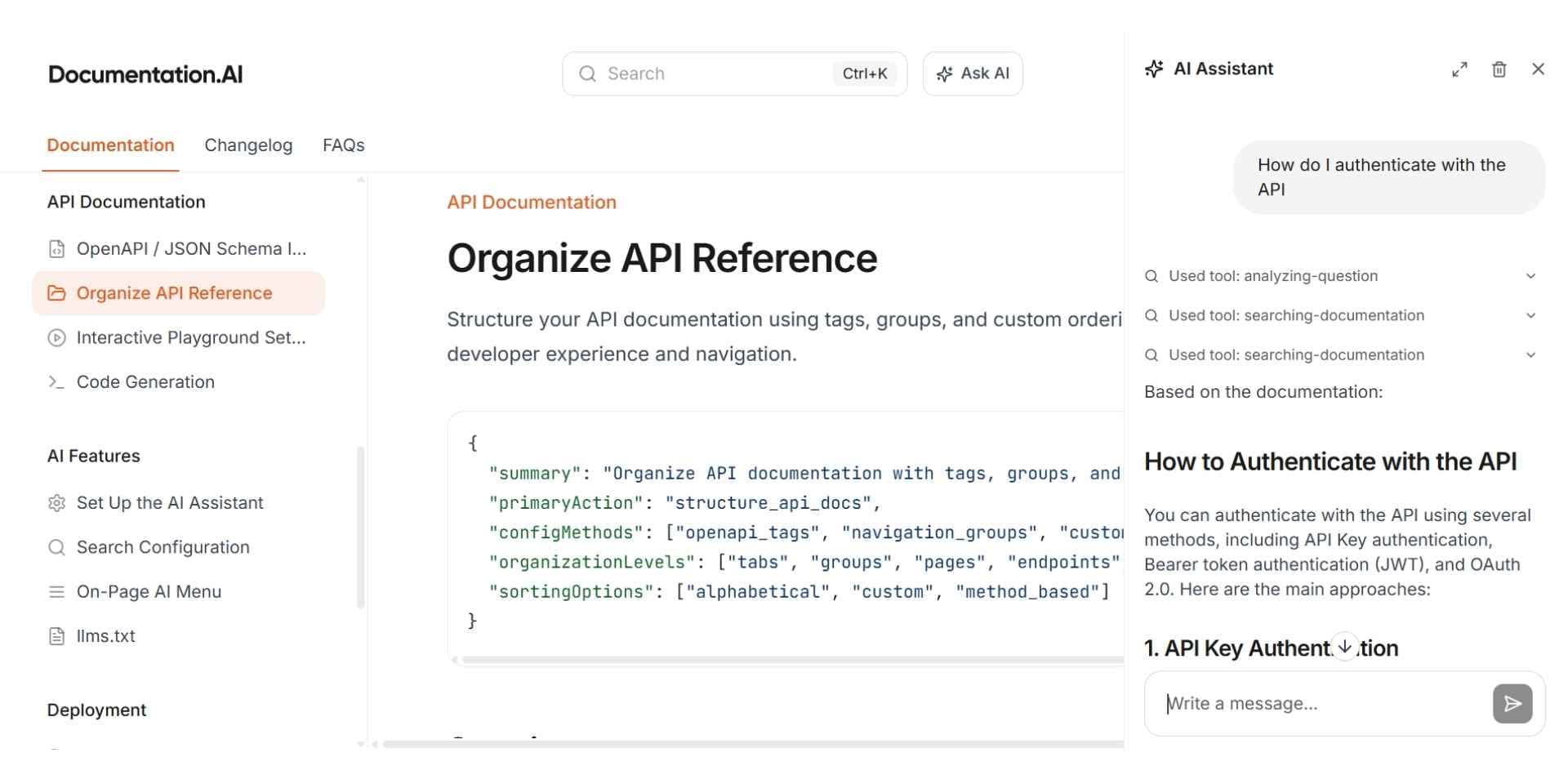 2. Helping users understand and navigate documentation