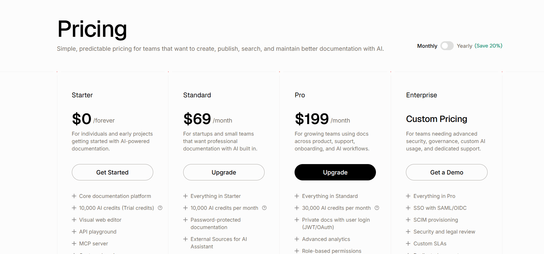 Pricing