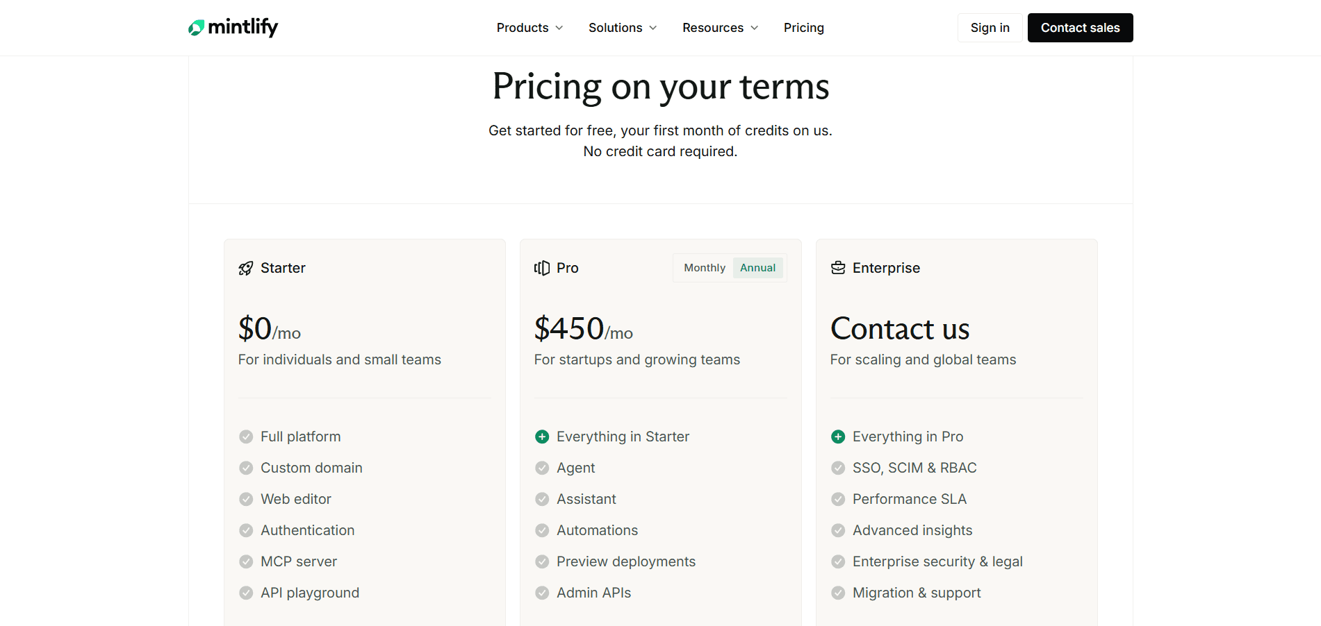 Pricing