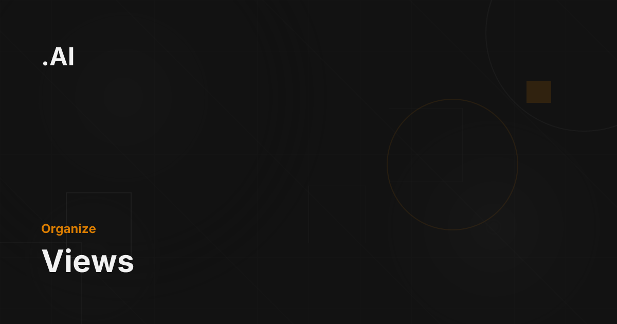 Views - Documentation.AI